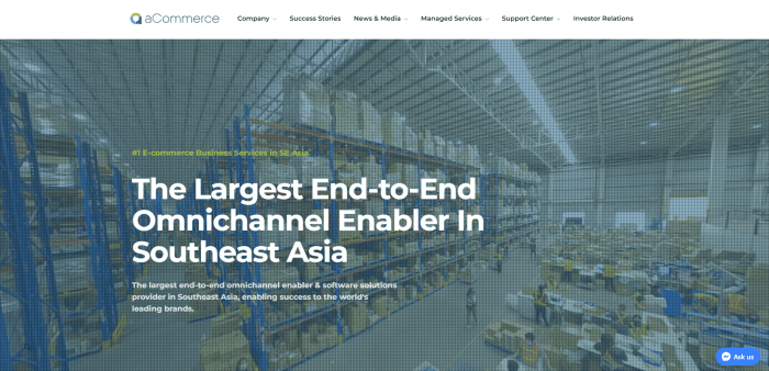 Top 16 eCommerce Development Company in Thailand in 2024