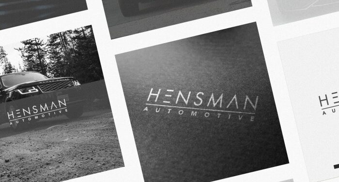 Hensman Automotive - Logo Design - JM Graphic Design