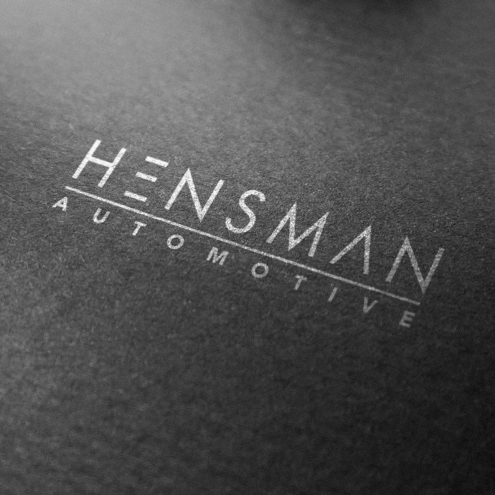 Hensman Automotive - Logo Design - JM Graphic Design